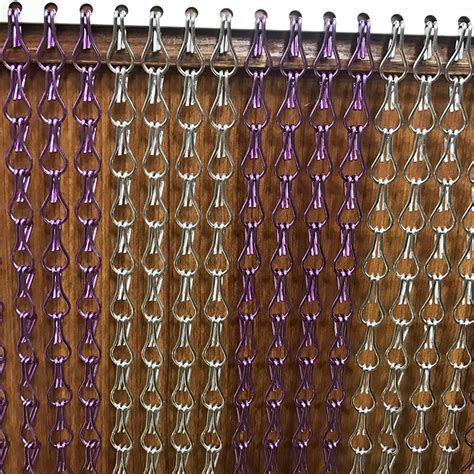 Purple Aluminum Metal Chain 